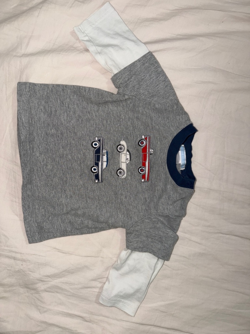 Janie and Jack vintage cars long sleeve tee